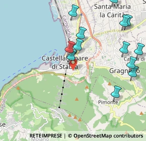 Mappa Via Villa Caia, 80053 Castellammare di Stabia NA, Italia (2.64538)