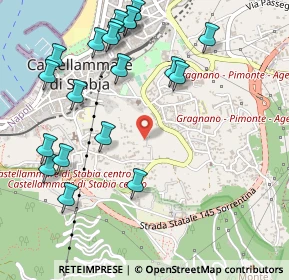 Mappa Via Villa Caia, 80053 Castellammare di Stabia NA, Italia (0.6615)