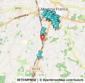Mappa SS172, 74015 Martina Franca TA, Italia (0.975)