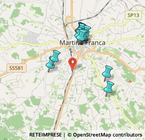 Mappa SS172, 74015 Martina Franca TA, Italia (1.7025)
