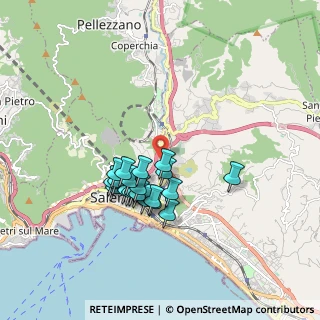 Mappa Via Bernardo Gaeta, 84126 Salerno SA, Italia (1.565)