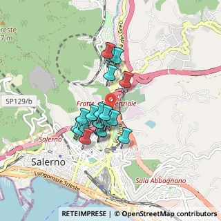 Mappa Via Bernardo Gaeta, 84126 Salerno SA, Italia (0.6995)