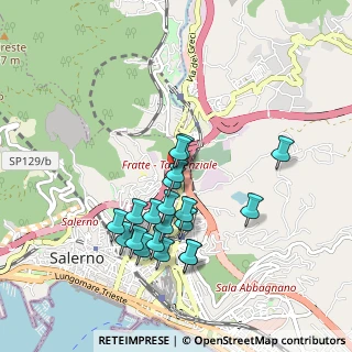 Mappa Via Bernardo Gaeta, 84126 Salerno SA, Italia (0.9135)