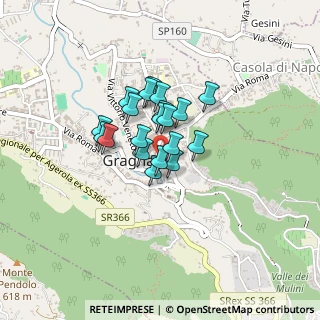 Mappa Via Nuova San Leone, 80054 Gragnano NA, Italia (0.281)