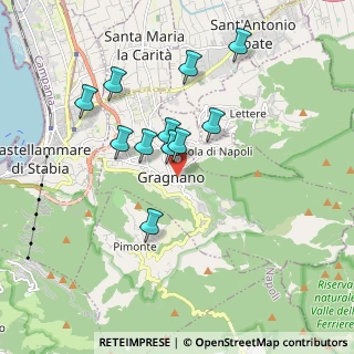 Mappa Via Nuova San Leone, 80054 Gragnano NA, Italia (1.69)