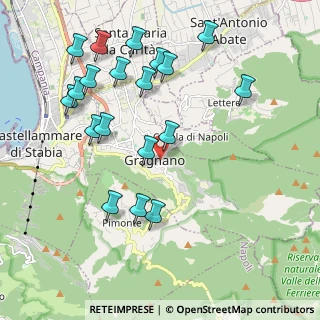 Mappa Via Nuova San Leone, 80054 Gragnano NA, Italia (2.37789)