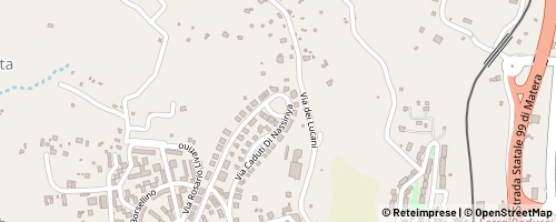 Mappa Matera