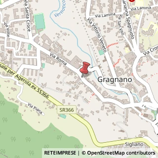 Mappa Via Roma,  123, 80054 Gragnano, Napoli (Campania)