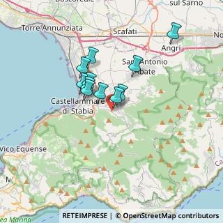 Mappa SS 366 km 27.400, 80054 Gragnano NA (2.83818)