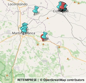 Mappa Strada Monticello, 74015 Martina Franca TA, Italia (5.9785)