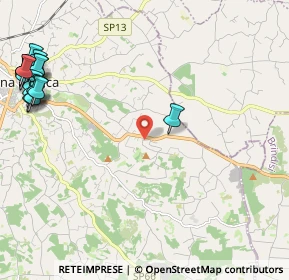 Mappa Strada Monticello, 74015 Martina Franca TA, Italia (3.552)