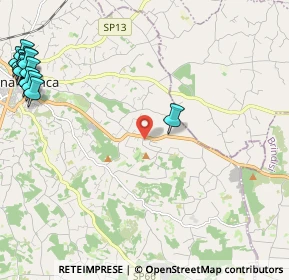 Mappa Strada Monticello, 74015 Martina Franca TA, Italia (3.65846)