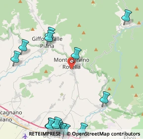 Mappa Via Nebulana, 84096 Montecorvino Rovella SA, Italia (6.9845)