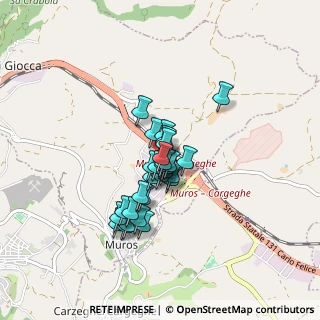 Mappa S.S. 131 Km 201 zona ind, 07030 Muros SS, Italia (0.63069)