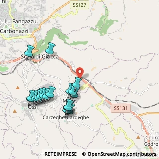 Mappa S.S. 131 Km 201 zona ind, 07030 Muros SS, Italia (2.3855)