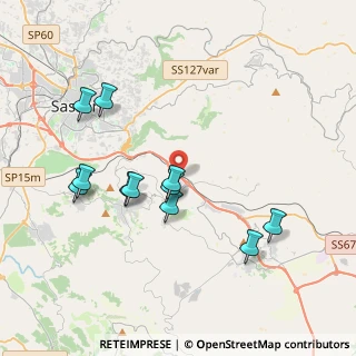 Mappa S.S. 131 Km 201 zona ind, 07030 Muros SS, Italia (4.09545)
