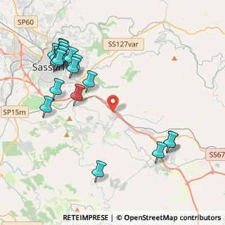 Mappa S.S. 131 Km 201 zona ind, 07030 Muros SS, Italia (5.3825)