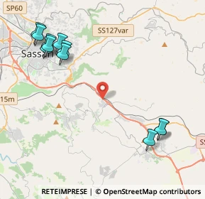 Mappa S.S. 131 Km 201 zona ind, 07030 Muros SS, Italia (5.68364)