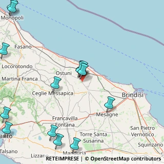 Mappa S.S. 16, 72012 Carovigno BR, Italia (24.79857)