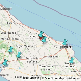 Mappa S.S. 16, 72012 Carovigno BR, Italia (30.28417)