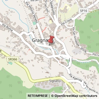 Mappa Via Tommaso Sorrentino, 34, 80054 Gragnano, Napoli (Campania)