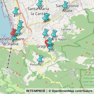 Mappa Via Vecchia S. Leone, 80054 Gragnano NA, Italia (2.47786)
