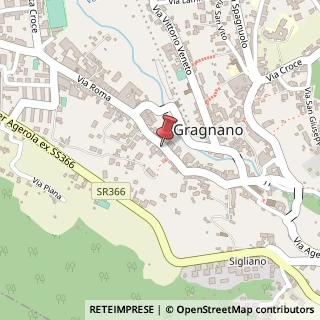 Mappa Via Pasquale Nastro, 28, 80054 Gragnano, Napoli (Campania)