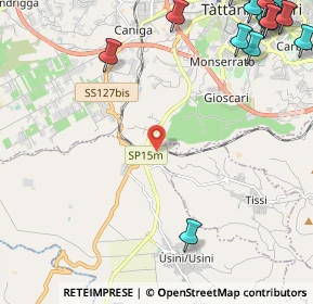 Mappa Strada Su Pirastru, 07049 Usini SS, Italia (4.111)