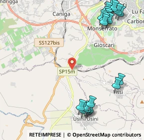 Mappa Strada Su Pirastru, 07049 Usini SS, Italia (3.2055)
