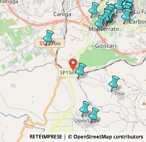Mappa Strada Su Pirastru, 07049 Usini SS, Italia (3.32632)