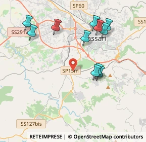 Mappa Strada Su Pirastru, 07049 Usini SS, Italia (4.49091)
