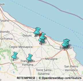 Mappa Contrada Mattera, 72019 San Vito dei Normanni BR, Italia (13.40636)