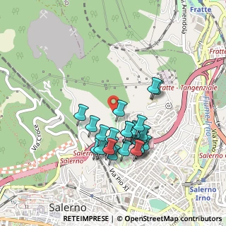 Mappa Via Seripando Girolamo, 84126 Salerno SA, Italia (0.424)