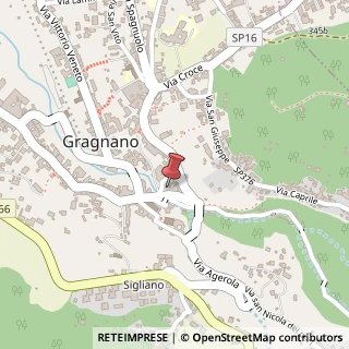 Mappa Via Nuova San Leone, 6, 80054 Gragnano, Napoli (Campania)