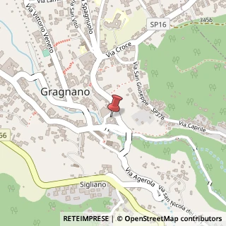 Mappa Via Nuova San Leone, 21, 80054 Gragnano, Napoli (Campania)
