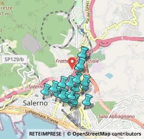 Mappa Via Giuseppe De Caro, 84126 Salerno SA, Italia (0.8285)