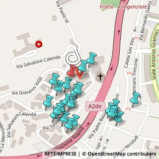 Mappa Via Giuseppe De Caro, 84126 Salerno SA, Italia (0.14)