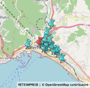 Mappa Via Fabrizio Pinto, 84124 Salerno SA, Italia (1.01067)