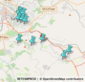 Mappa 07030 Muros SS, Italia (5.17)