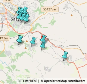 Mappa 07030 Muros SS, Italia (5.06)