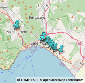 Mappa Via Quaglia, 84124 Salerno SA, Italia (2.52727)