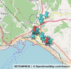 Mappa Via Quaglia, 84124 Salerno SA, Italia (1.09933)