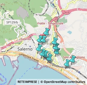 Mappa Via Quaglia, 84124 Salerno SA, Italia (0.78167)