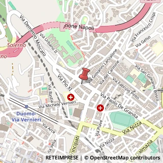 Mappa Via Marino Paglia, 27/a, 84215 Salerno, Salerno (Campania)