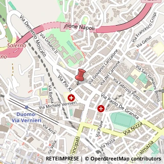 Mappa Via centola giovanni 3, 84125 Salerno, Salerno (Campania)