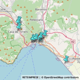 Mappa Via Marino Paglia, 84125 Salerno SA, Italia (3.04273)
