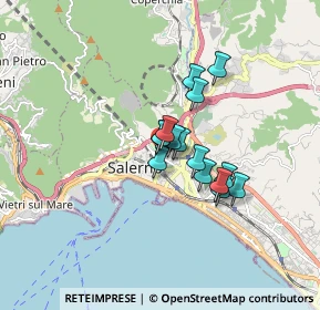 Mappa Via Marino Paglia, 84125 Salerno SA, Italia (1.16667)