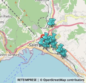 Mappa Via Marino Paglia, 84125 Salerno SA, Italia (1.23067)
