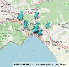Mappa Via Marino Paglia, 84125 Salerno SA, Italia (4.45857)