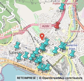 Mappa Via Marino Paglia, 84125 Salerno SA, Italia (0.602)